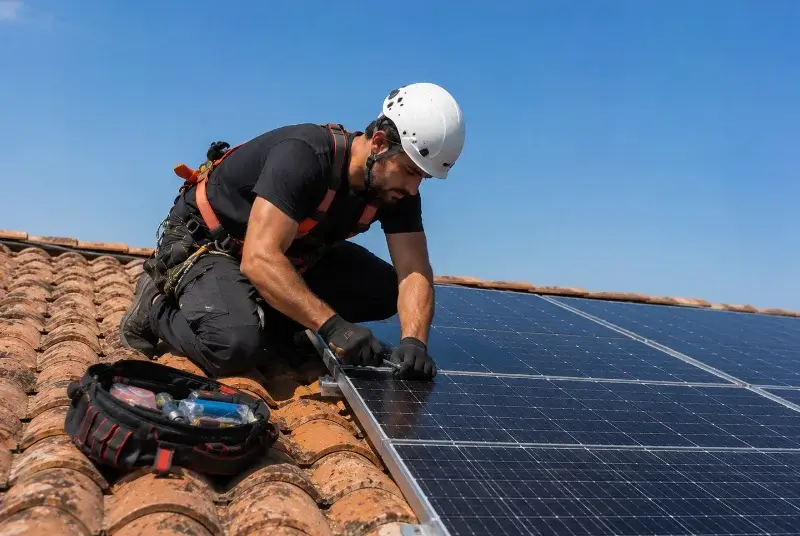 Maintenance et monitoring de panneaux solaires à Mions