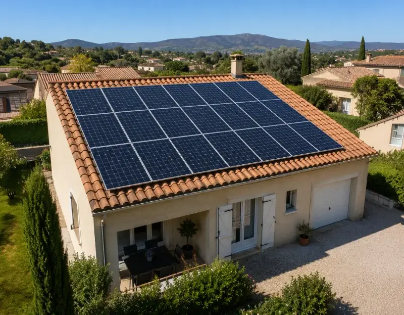 Prime à l'autoconsommation panneaux solaires Mions — aide financière de l'État